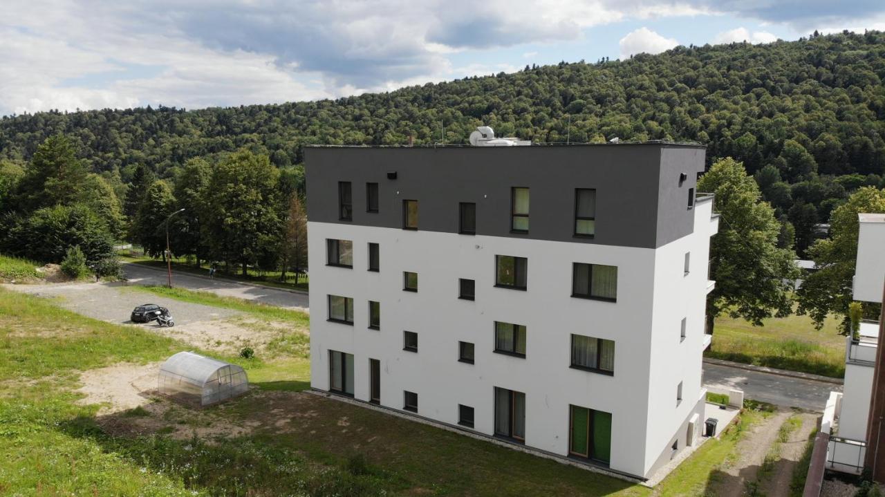 Penthouse Apartman Rezidencia Mineral Bardejovske Kupele Bagian luar foto