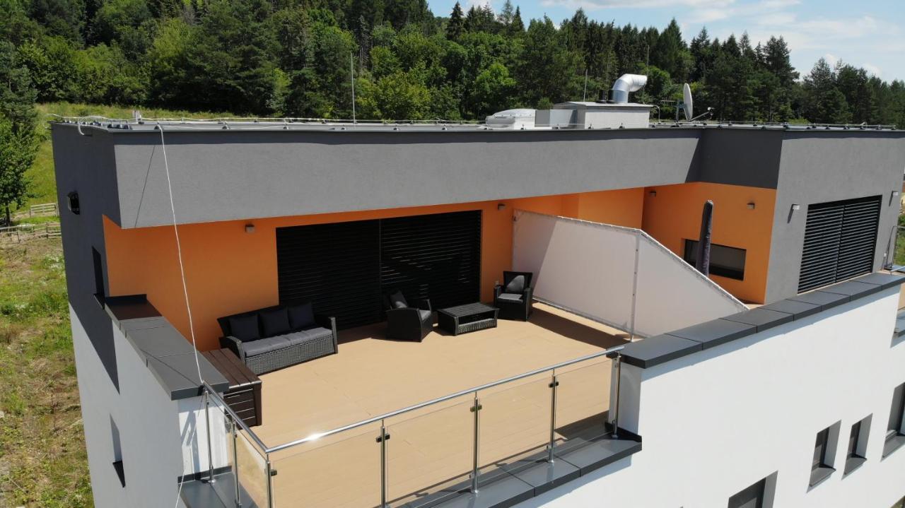 Penthouse Apartman Rezidencia Mineral Bardejovske Kupele Bagian luar foto